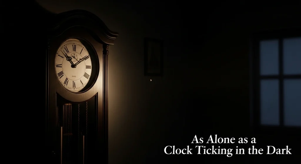 As Alone as a Clock Ticking in the Dark