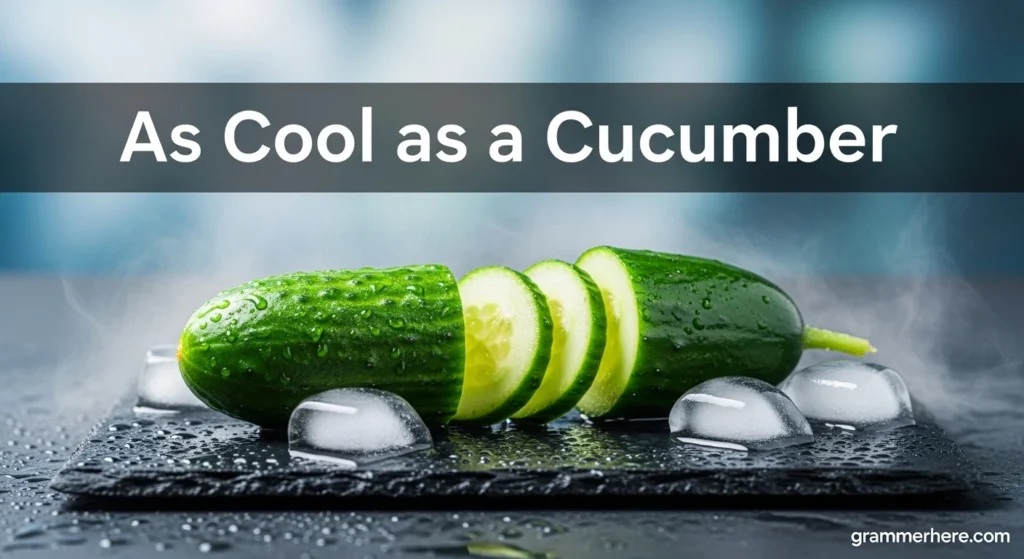 As Cool as a Cucumber