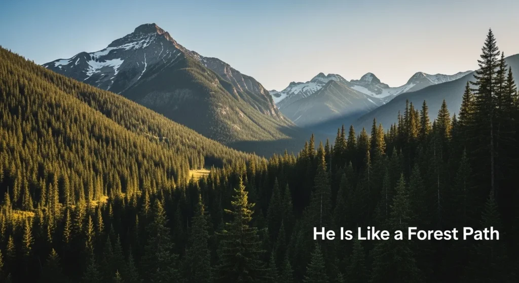 He Is Like a Forest Path