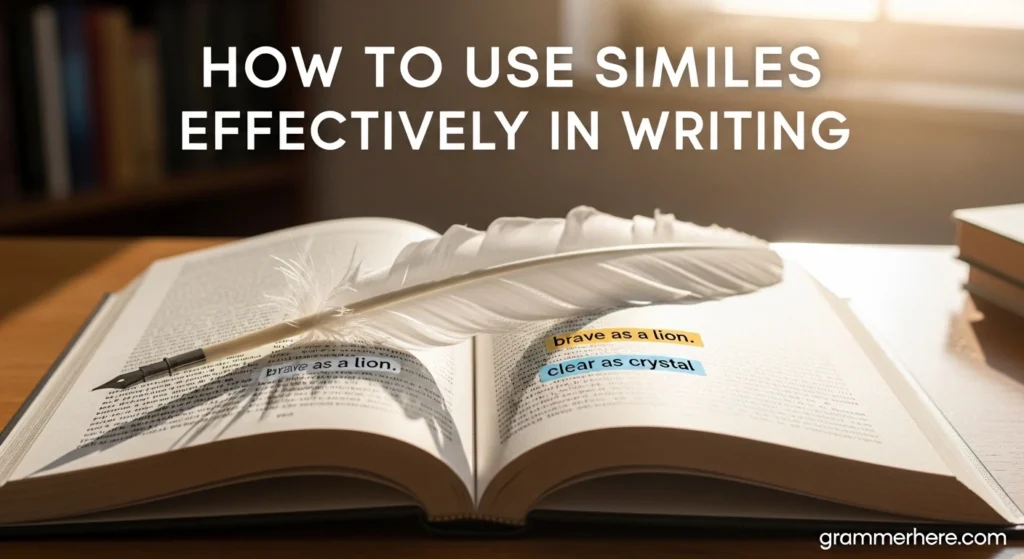 How to Use Similes Effectively in Writing
