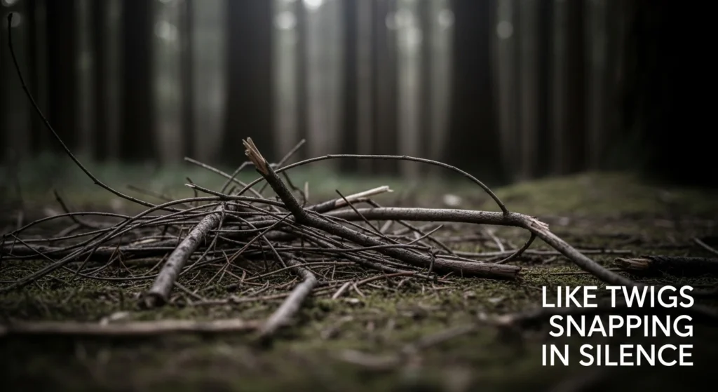 Like Twigs Snapping in Silence