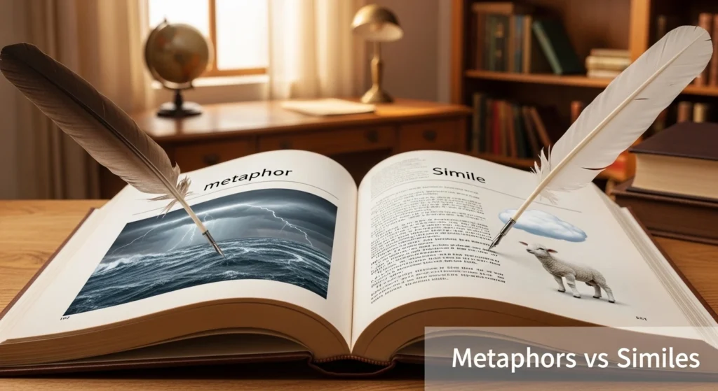 Metaphors vs Similes