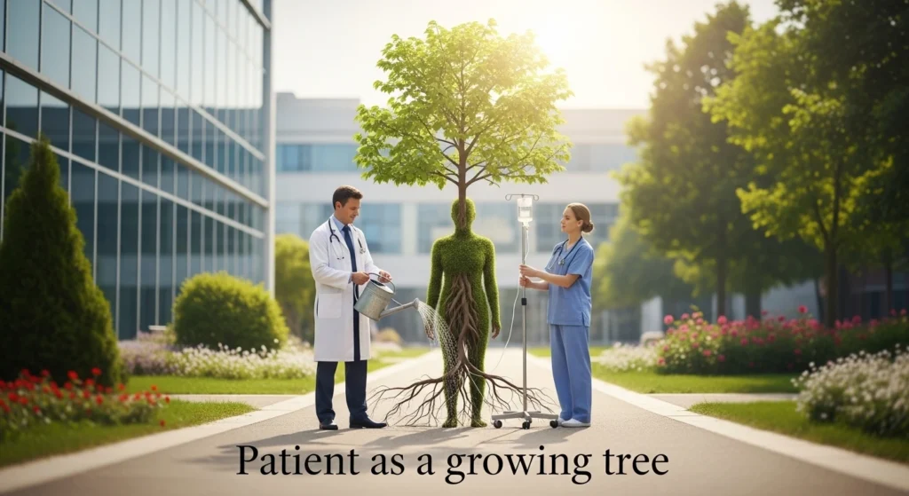 Patient as a growing tree