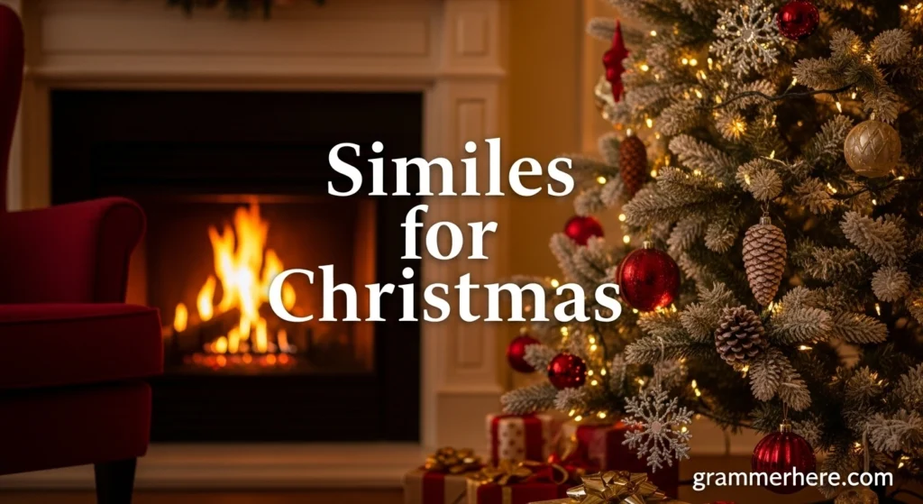 Similes for Christmas