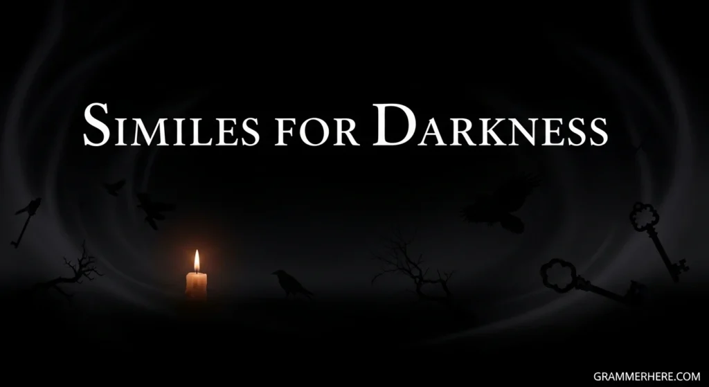 Similes for Darkness