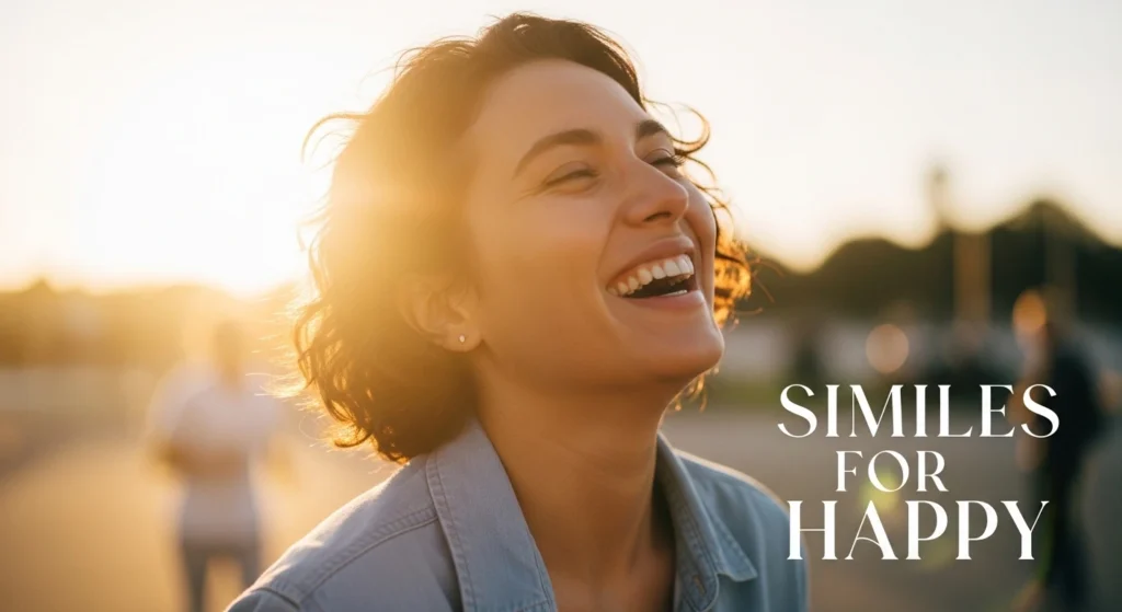 Similes for Happy