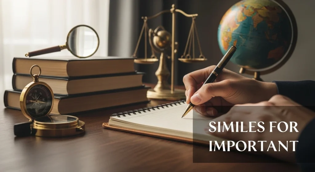 Similes for Important