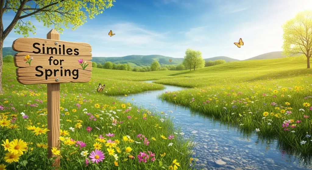 Similes for Spring