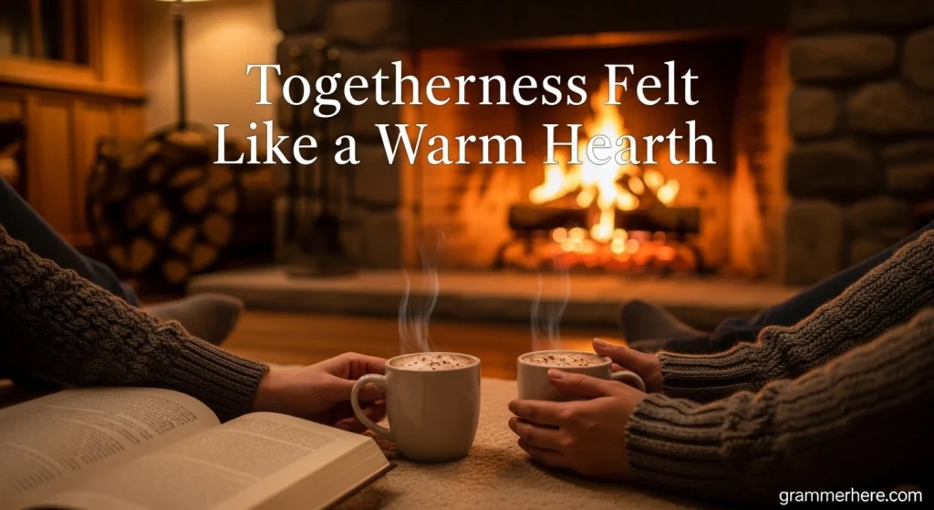 Togetherness Felt Like a Warm Hearth