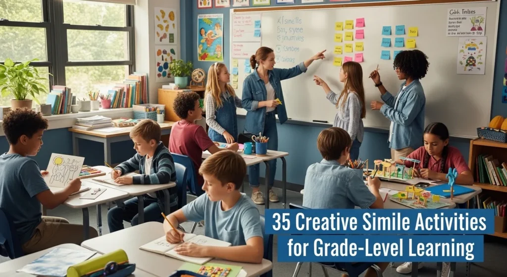 Creative Simile Activities for Grade-Level Learning