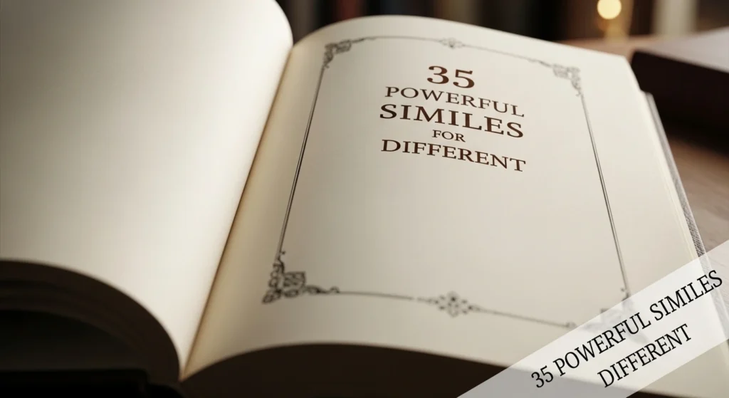 Powerful Similes for Different