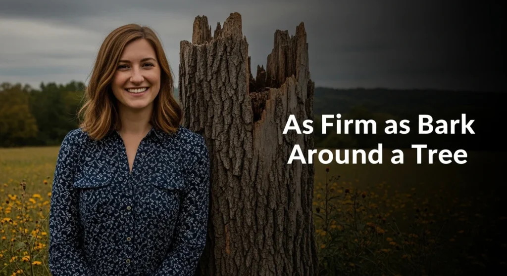 As Firm as Bark Around a Tree