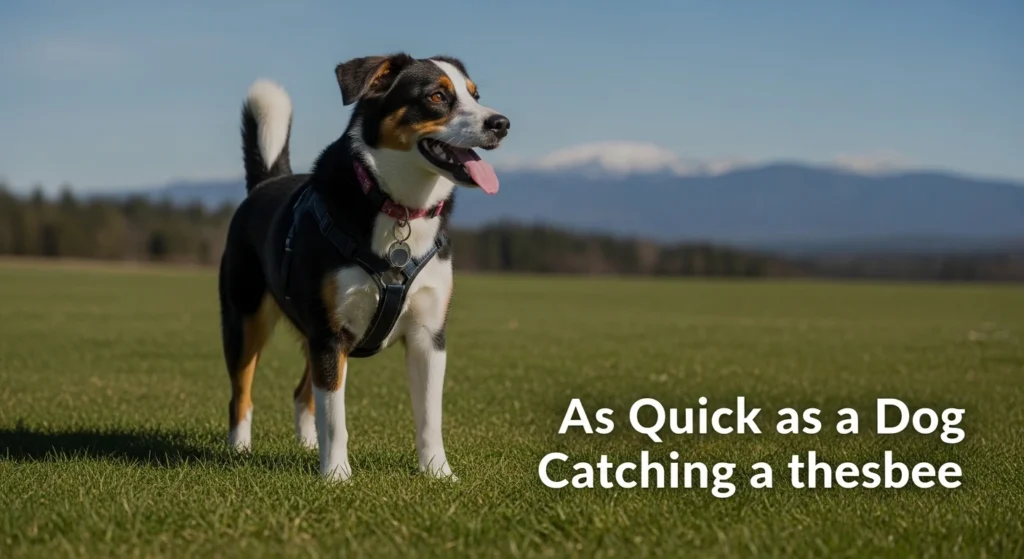 As Quick as a Dog Catching a Frisbee