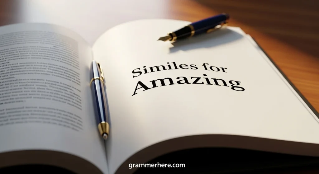Similes for Amazing
