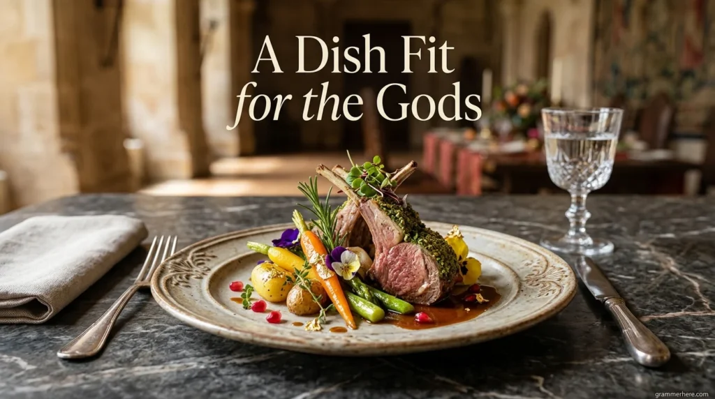 A Dish Fit for the Gods