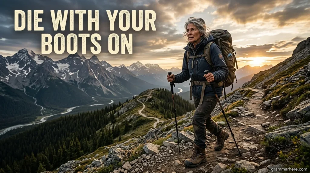 Die With Your Boots On