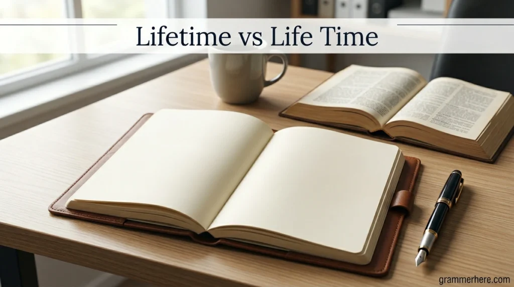 Lifetime vs Life Time