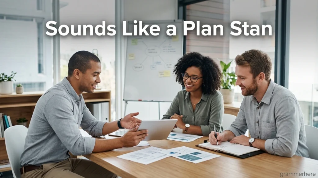 Sounds Like a Plan Stan