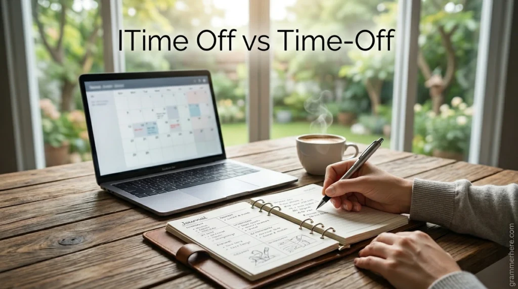Time Off vs Time-Off