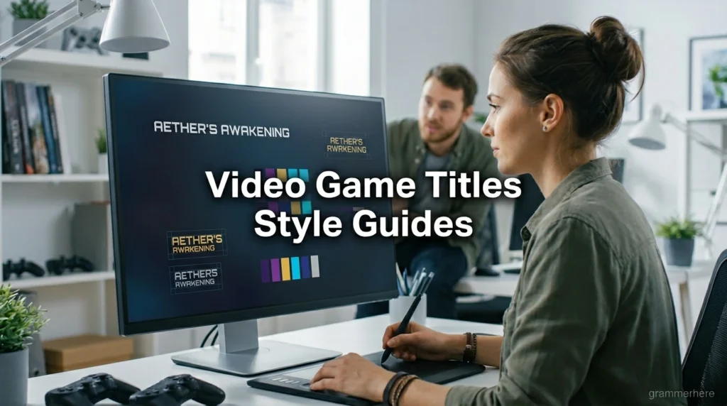video Game Titles Style Guides