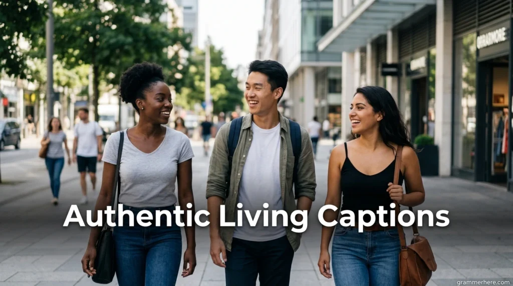 Authentic Living Captions
