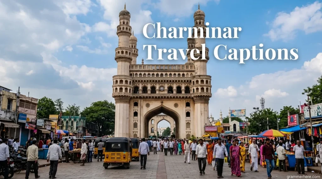Charminar Travel Captions