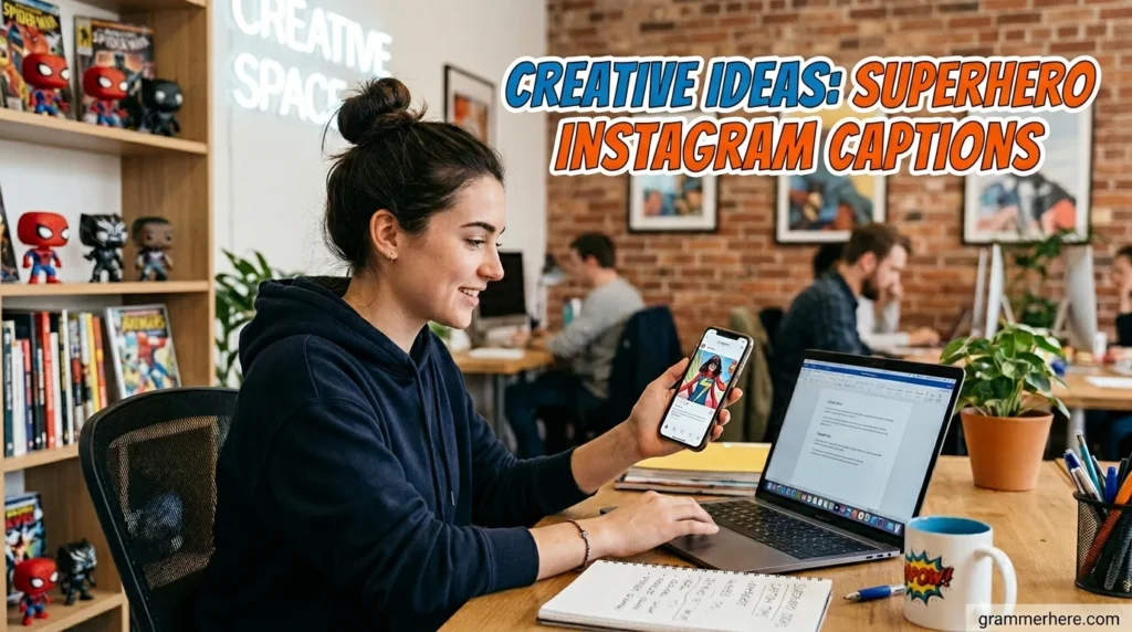 Creative Ideas Superhero Instagram Captions
