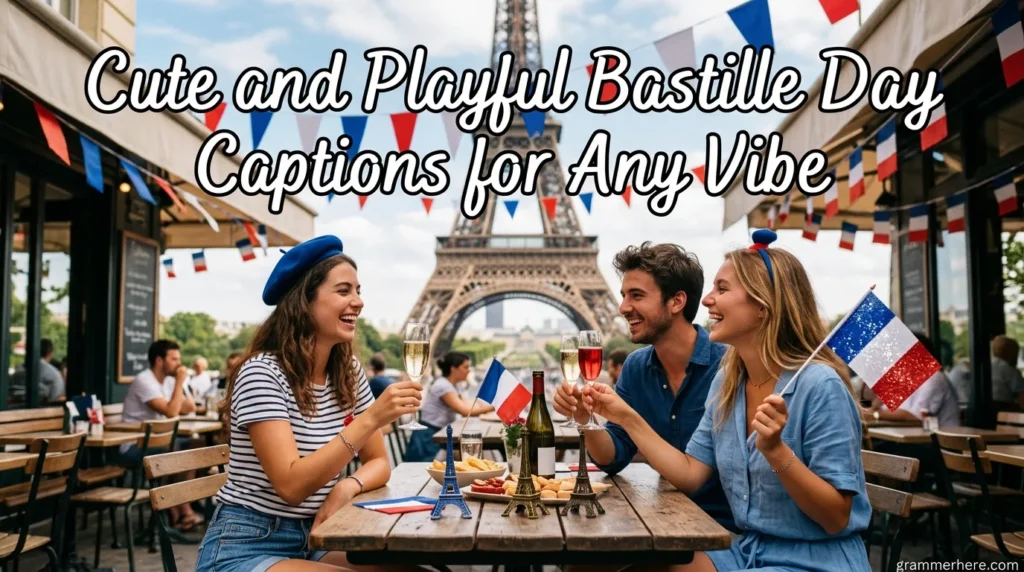 Cute and Playful Bastille Day Captions for Any Vibe