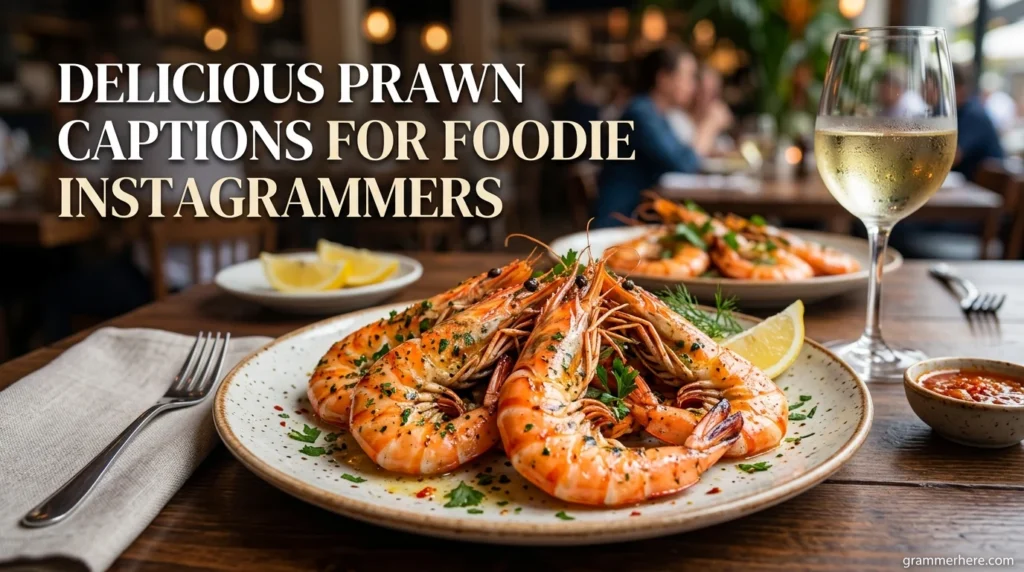 Delicious Prawn Captions for Foodie Instagrammers