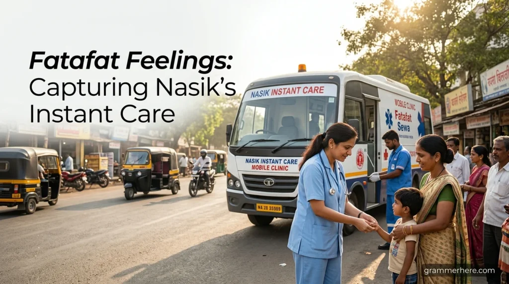 Fatafat Feelings: Capturing Nasik’s Instant Care