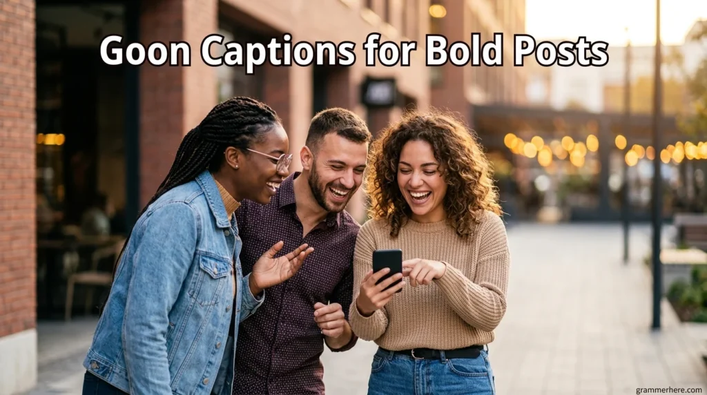 Goon Captions for Bold Posts