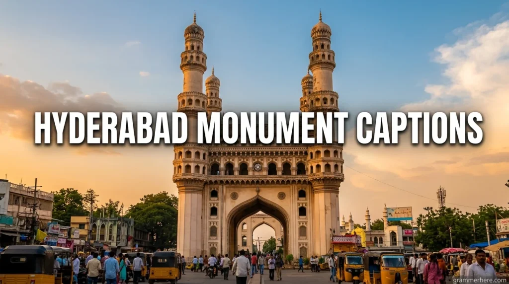 Hyderabad Monument Captions