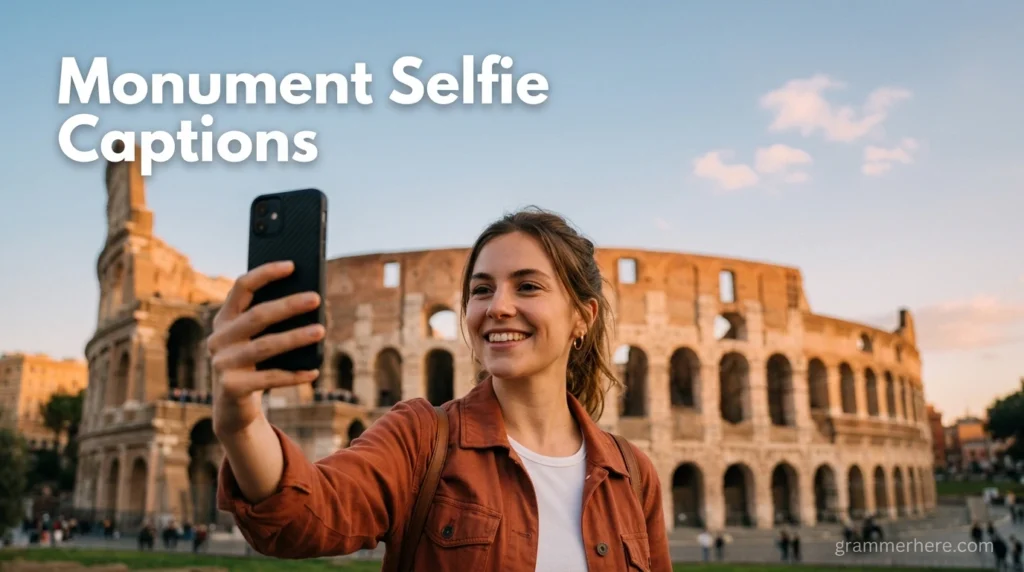 Monument Selfie Captions
