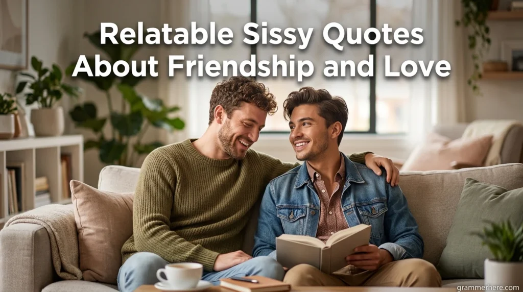 Relatable Sissy Quotes About Friendship and Love