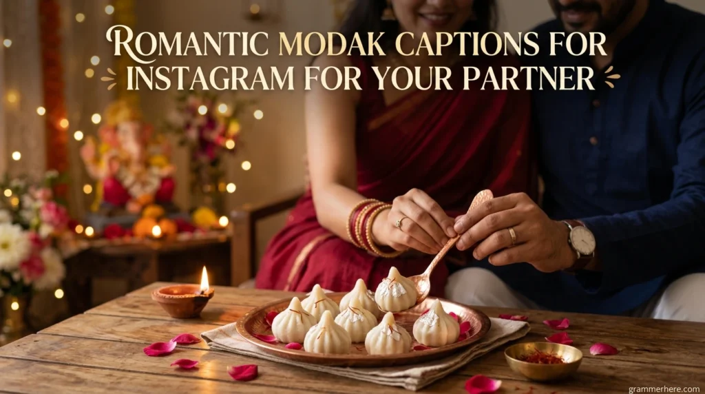 Romantic Modak Captions for Instagram for Your Partner