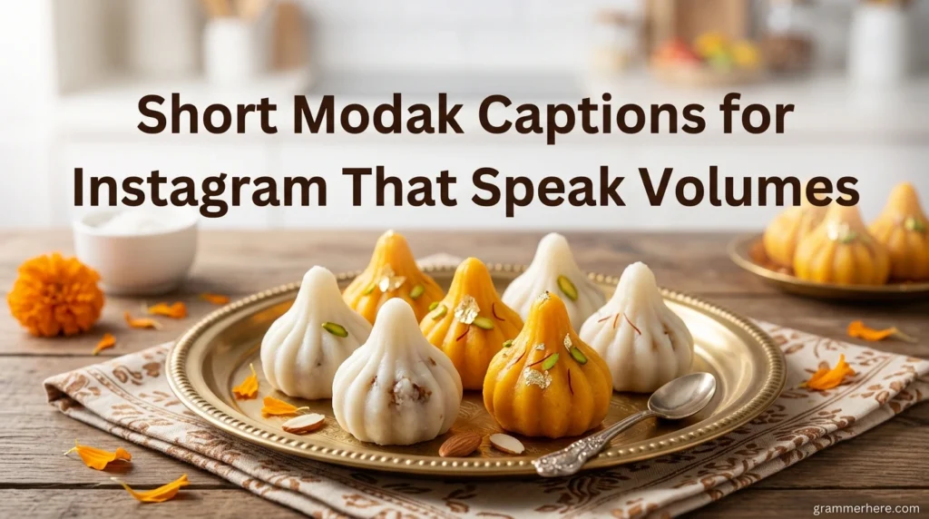Short Modak Captions for Instagram That Speak Volumes