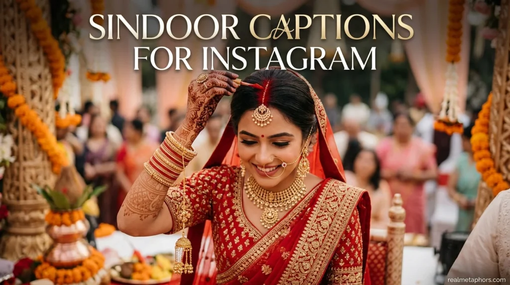 Sindoor Captions for Instagram