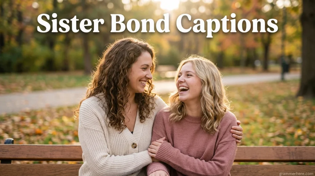 Sister Bond Captions