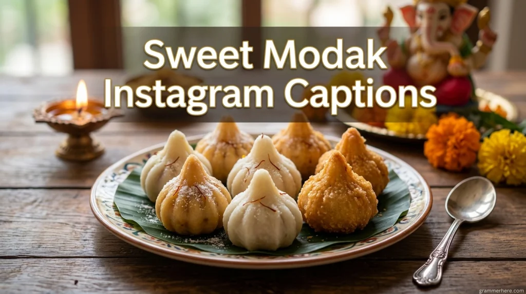 Sweet Modak Instagram Captions