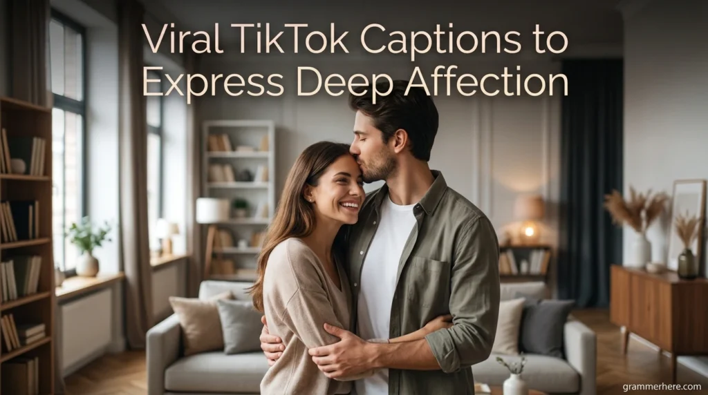 Viral TikTok Captions to Express Deep Affection