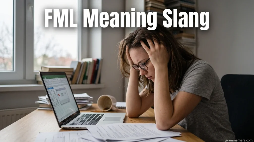 FML Meaning Slang