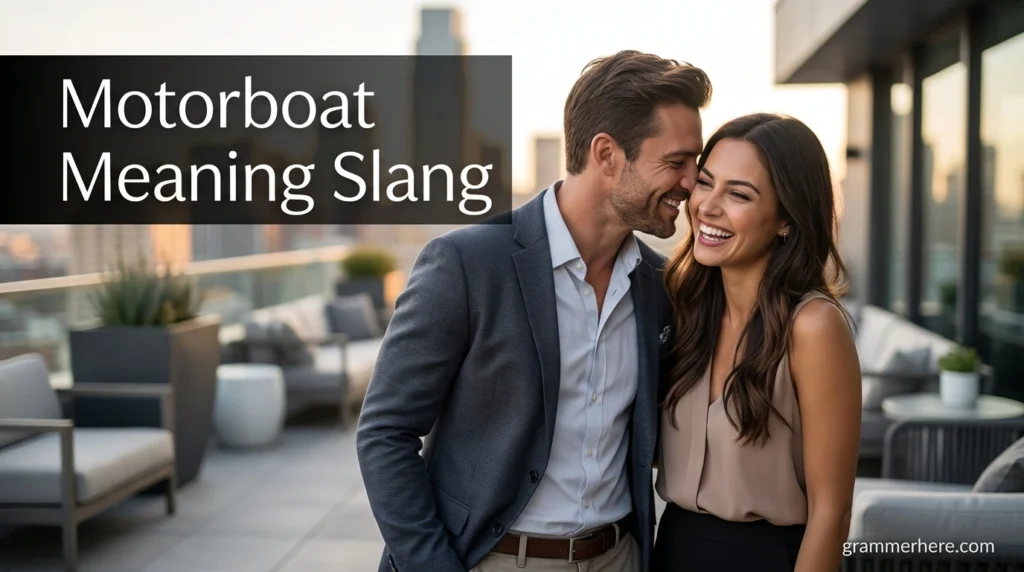 Motorboat Meaning Slang