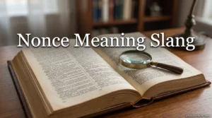Nonce Meaning Slang