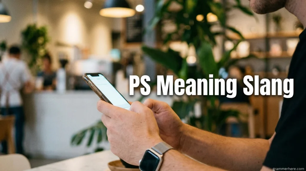 PS Meaning Slang
