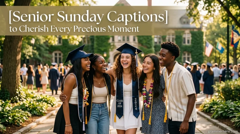 Senior Sunday Captions