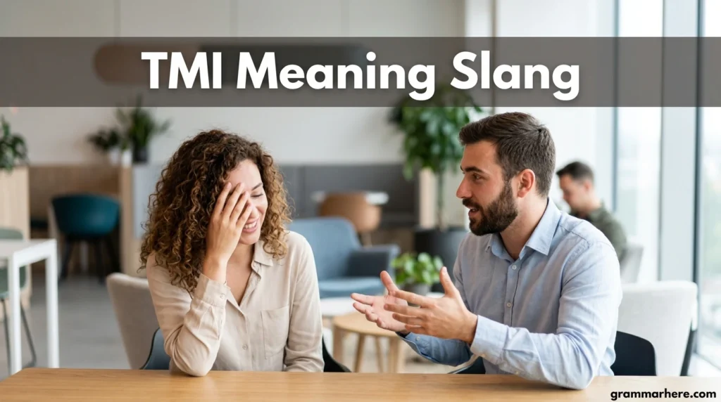 TMI Meaning Slang