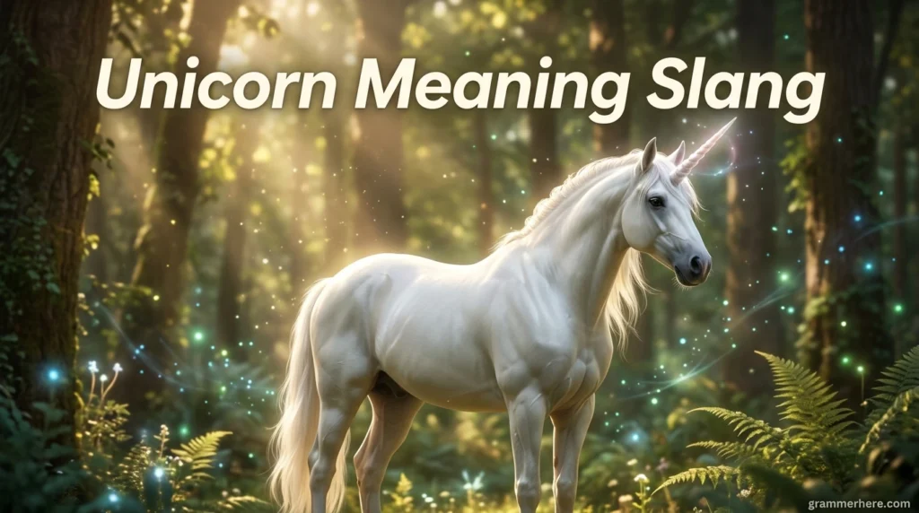 Unicorn Meaning Slang