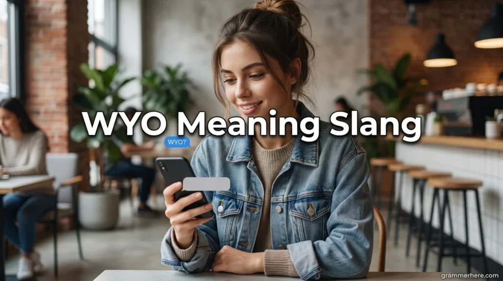 WYO Meaning Slang