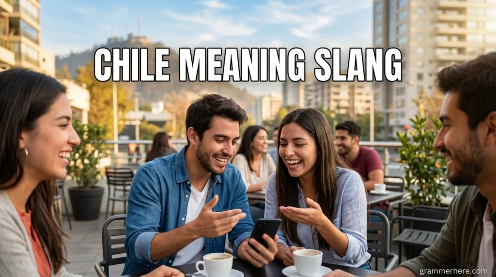 Chile Meaning Slang