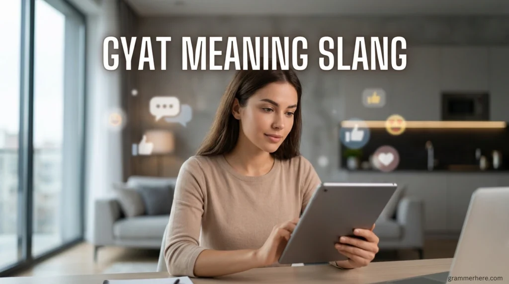 Gyat Meaning Slang